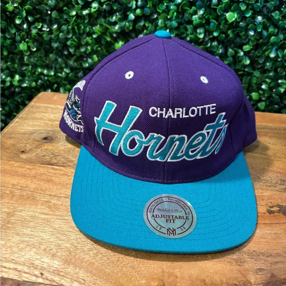 Charlotte Hornets Purple and Teal Cap